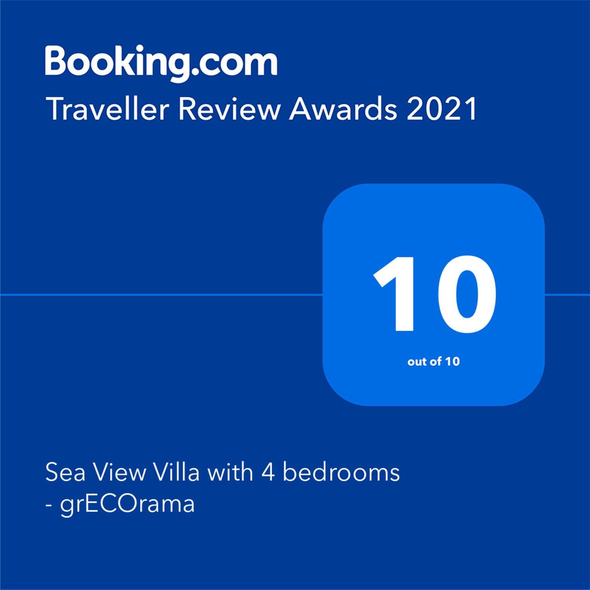 Sea View Villa With 4 Bedrooms - Grecorama Monodhéndrion Exterior foto