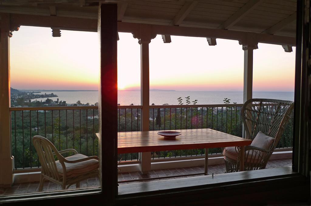 Sea View Villa With 4 Bedrooms - Grecorama Monodhéndrion Exterior foto